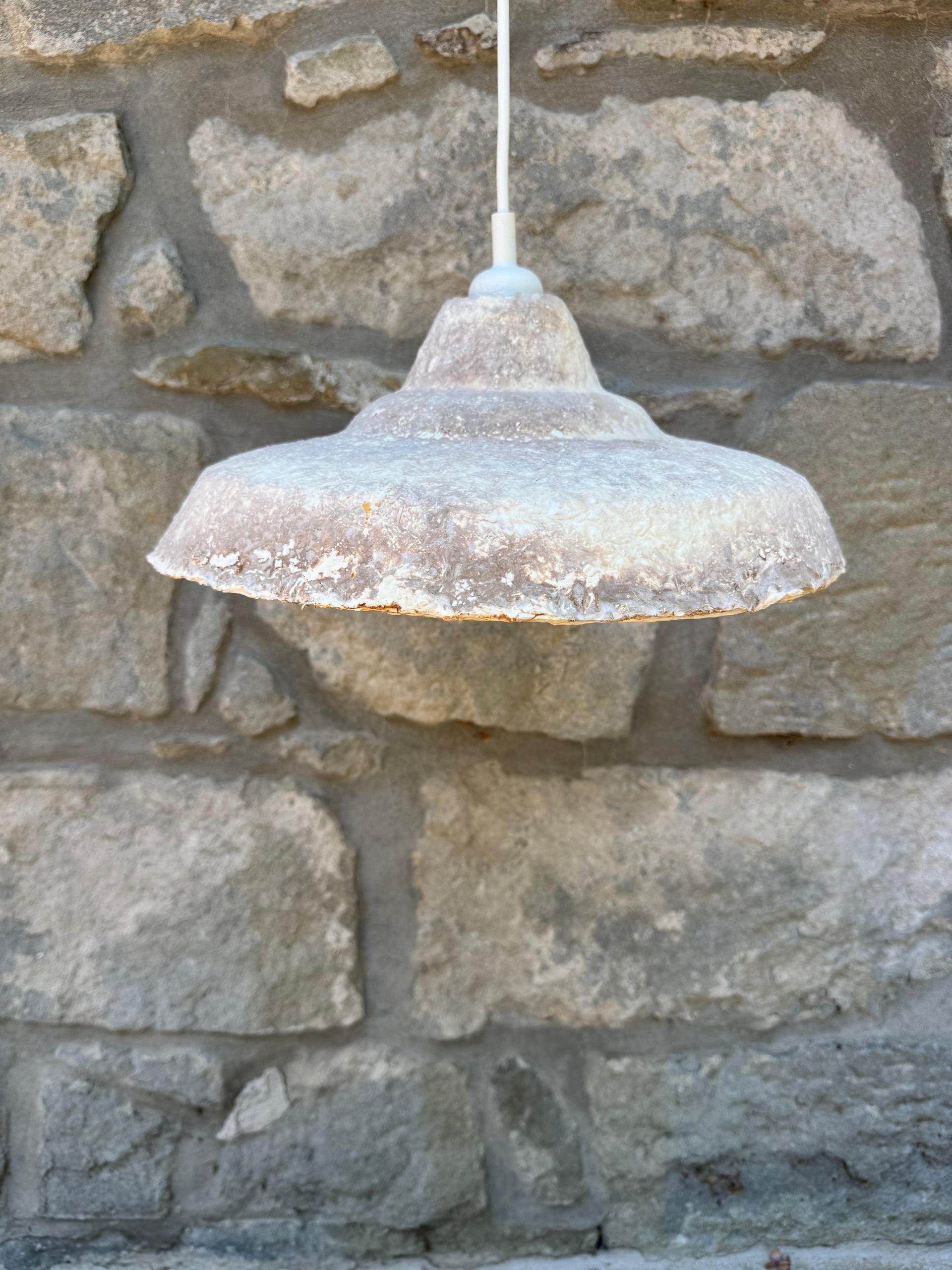 Eco Industrial - Lampada in micelio naturale