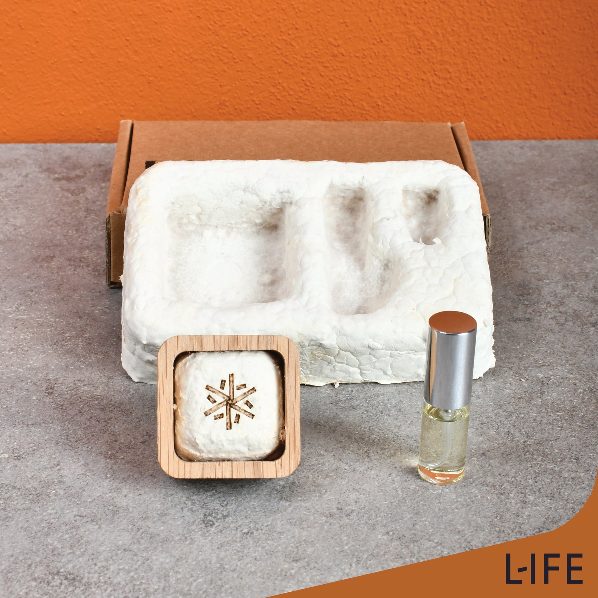 Profumatore Magnetico per auto in micelio